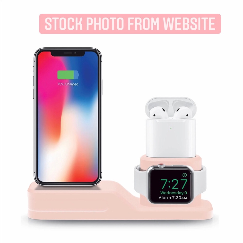 Light pink docking station